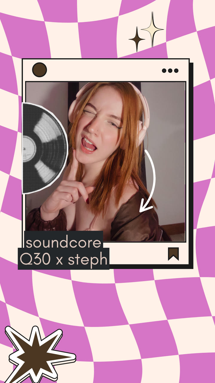 Capa da publi Soundcore Q30 x Steph